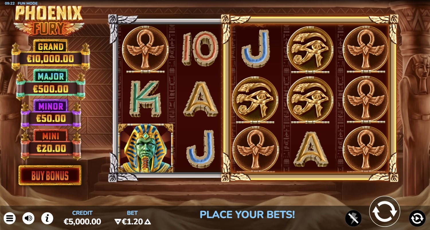 Phoenix Fury Slot Gameplay