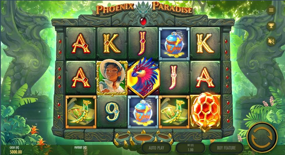 Phoenix Paradise Slot Gameplay