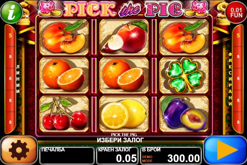 Pick the Pig Slot Gameplay