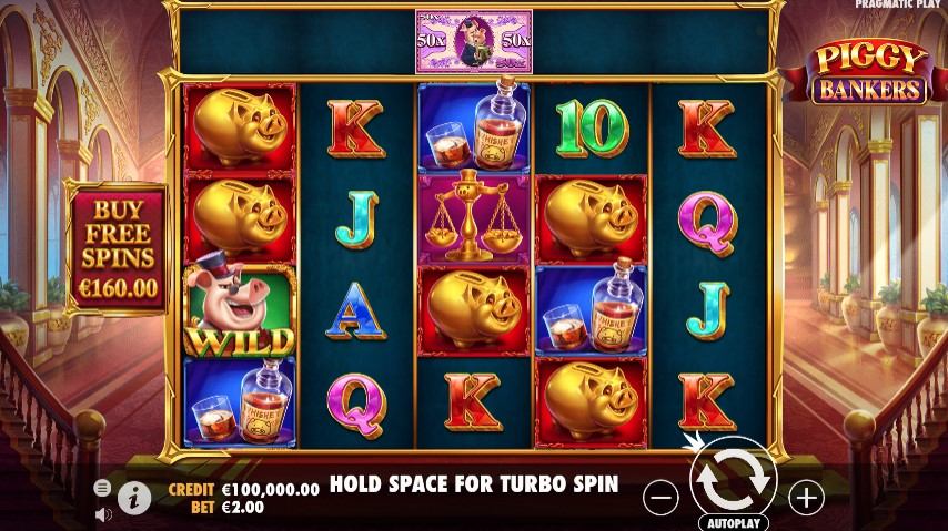 Piggy Bankers Slot Gameplay