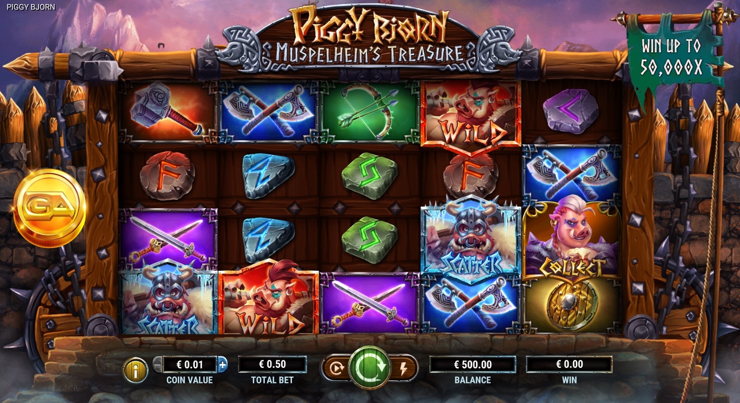 Piggy Bjorn Slot Gameplay