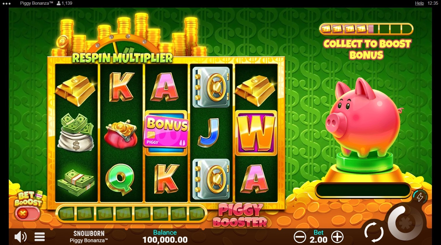 Piggy Bonanza Slot Gameplay