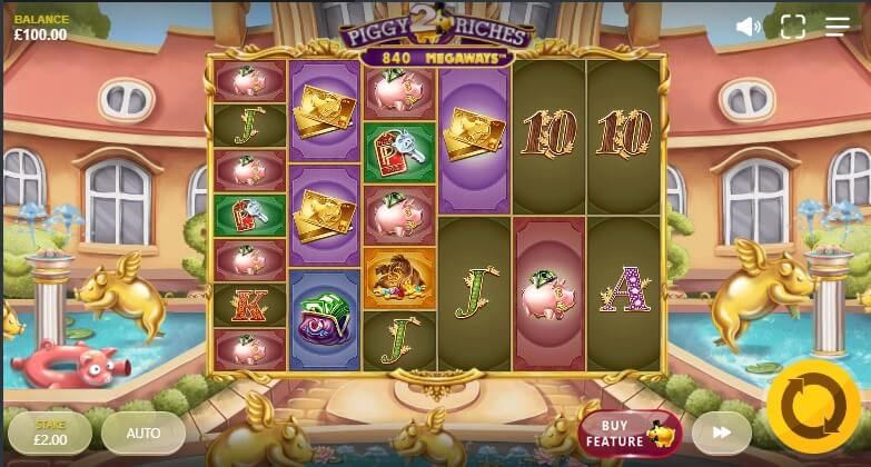Piggy Riches 2 Megaways Slot Gameplay