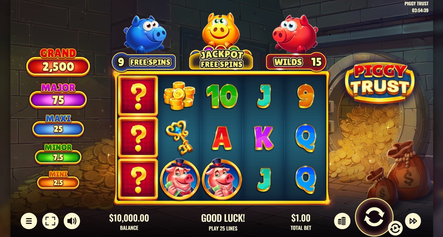 Piggy Trust Slot Gameplay
