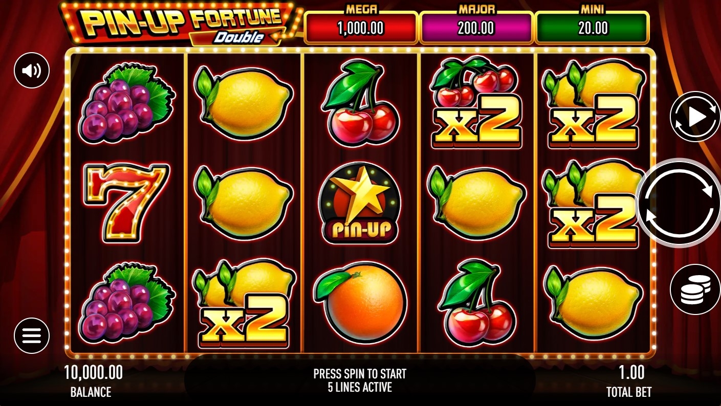 Pin-Up Fortune Double Slot Gameplay