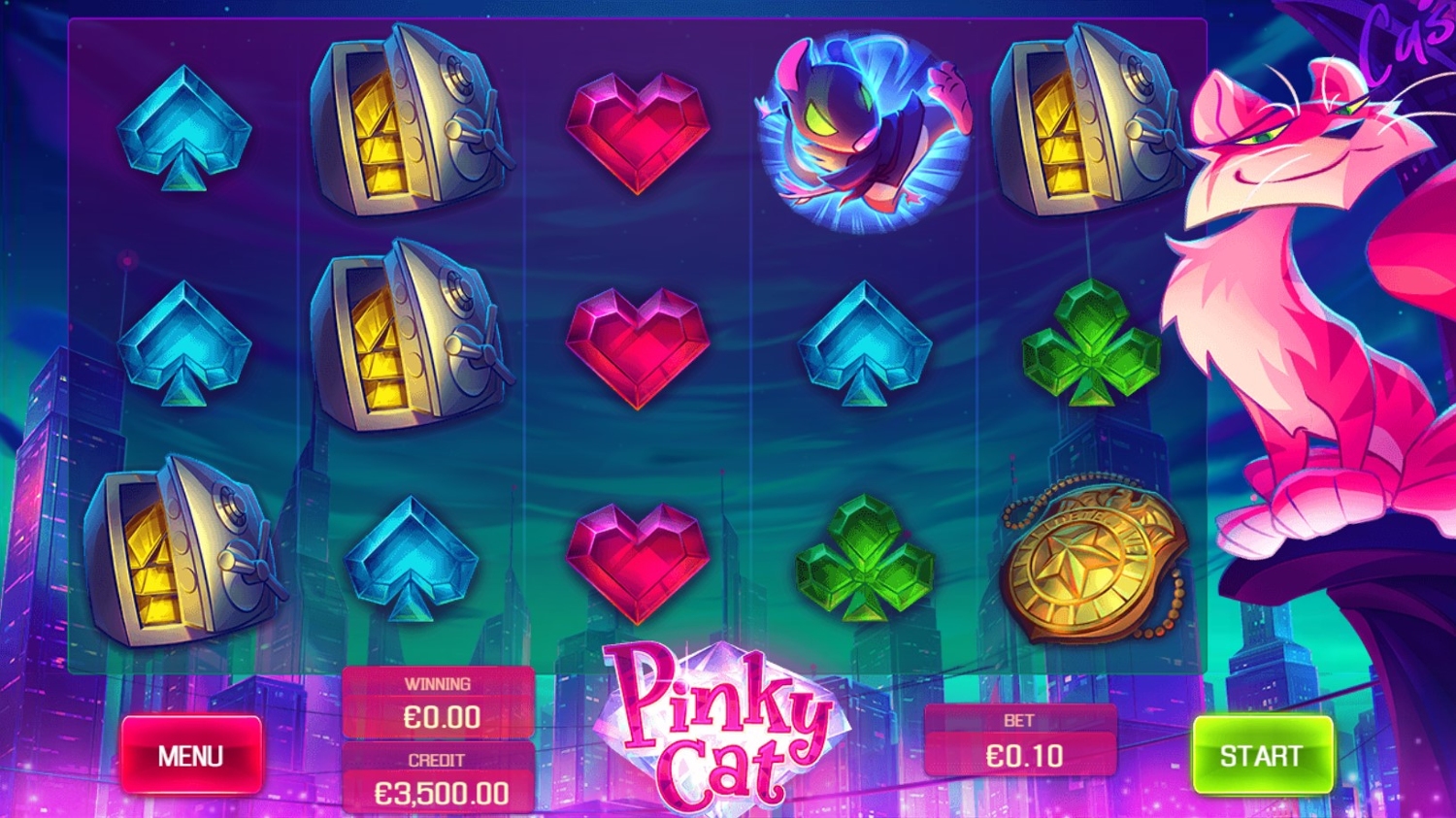 Pinky Cat Slot Gameplay