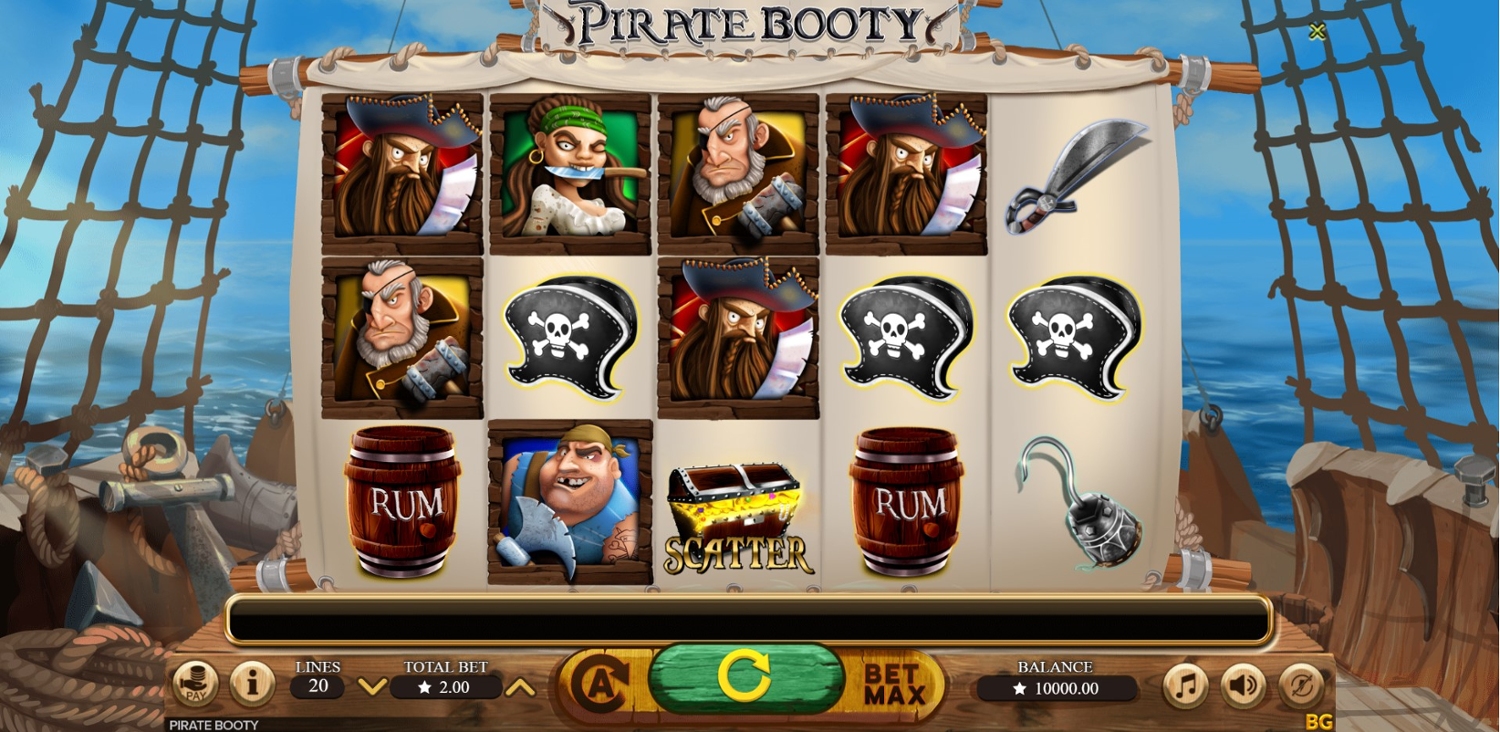 Pirate Booty Slot Gameplay