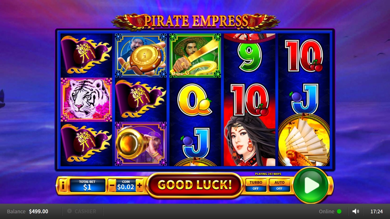 Pirate Empress Slot Gameplay