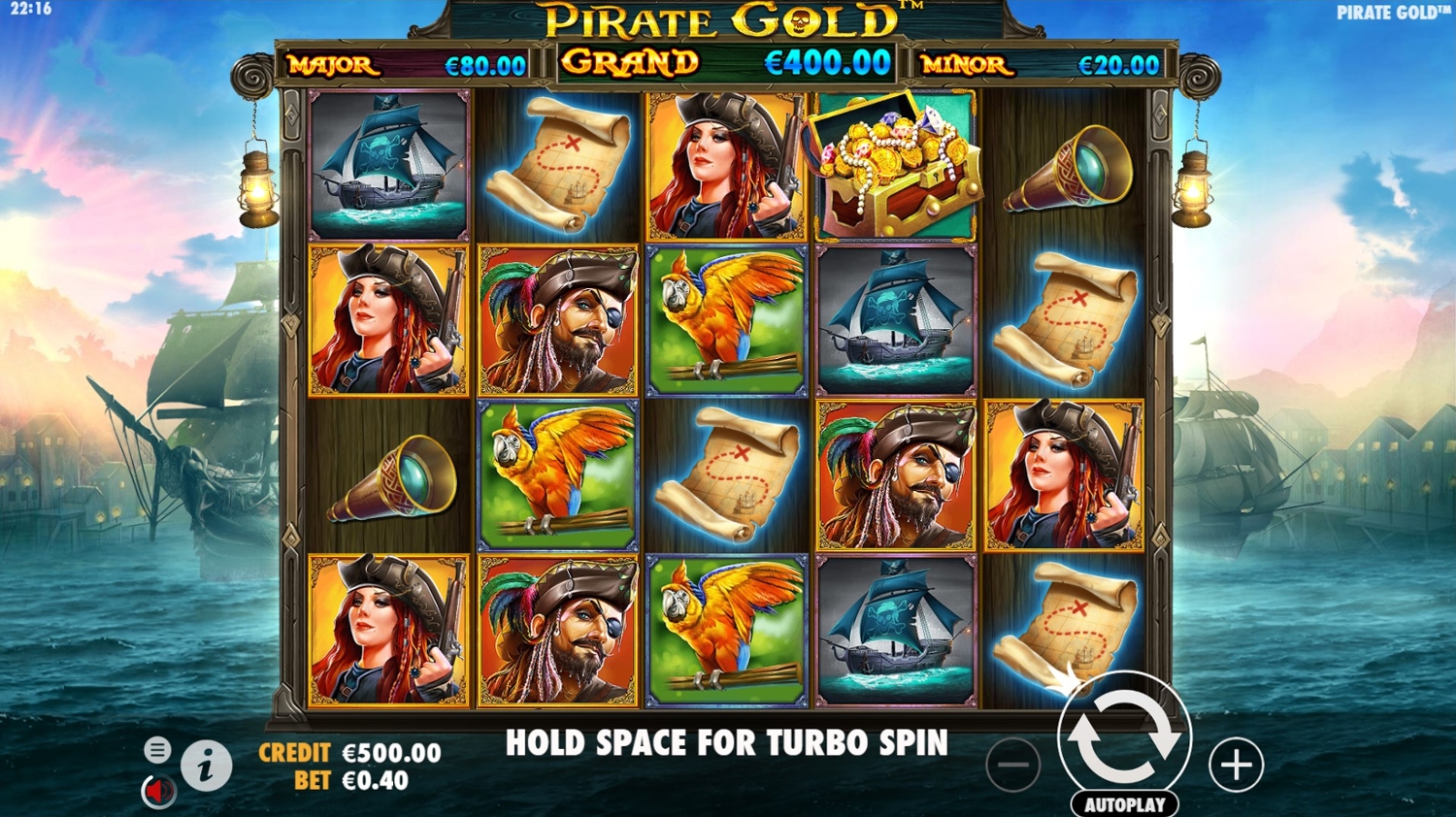 Pirate Gold Slot Gameplay