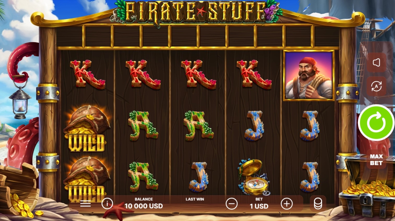 Pirate Stuff Slot Gameplay