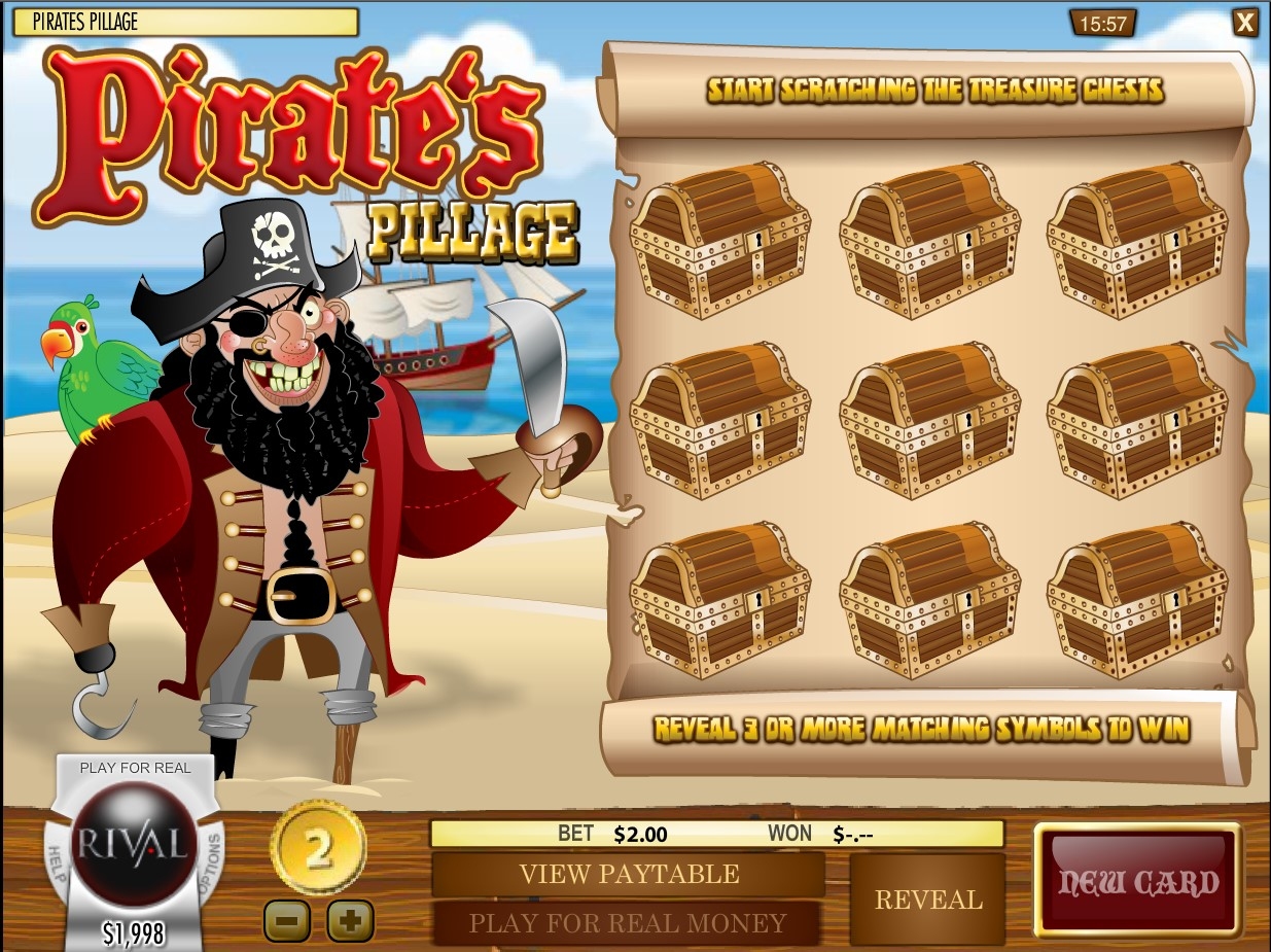 Pirate's Pillage Slot Gameplay