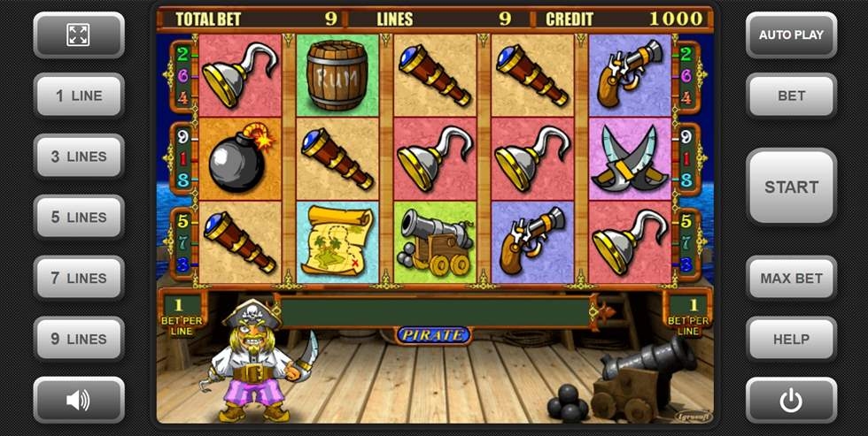 Pirate Slot Gameplay