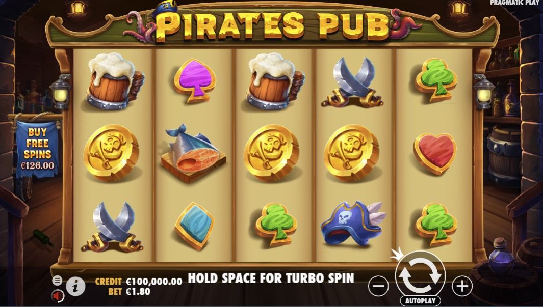 Pirates Pub Slot Gameplay