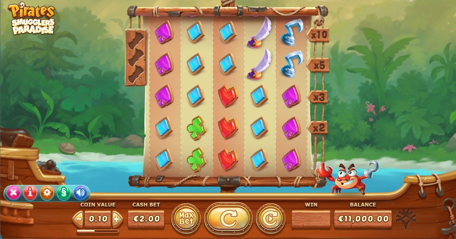 Pirates: Smugglers Paradise Slot Gameplay