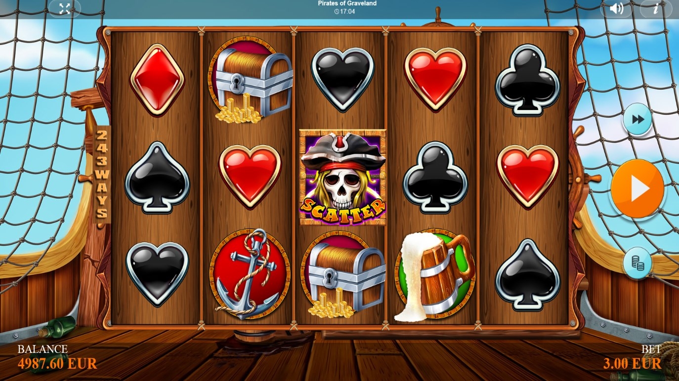 Pirates of Graveland Slot Gameplay