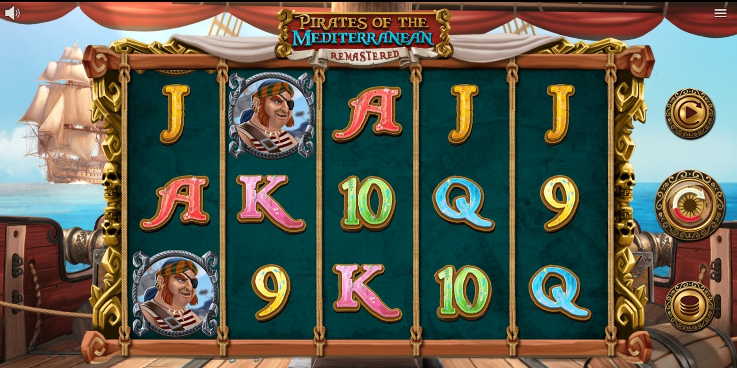 Pirates of the Mediterranean Remastered Slot Gameplay