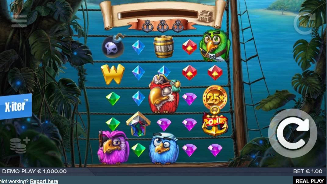 Pirots Slot Gameplay