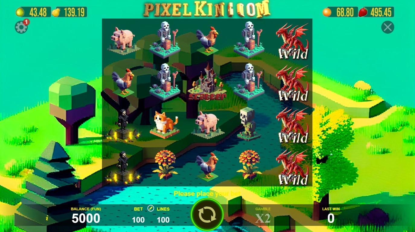 Pixel Kingdom Slot Gameplay