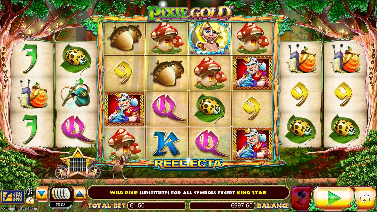 Pixie Gold Slot Gameplay