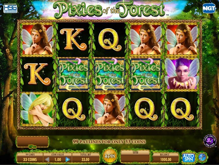 Pixies of the Forest Slot Gameplay