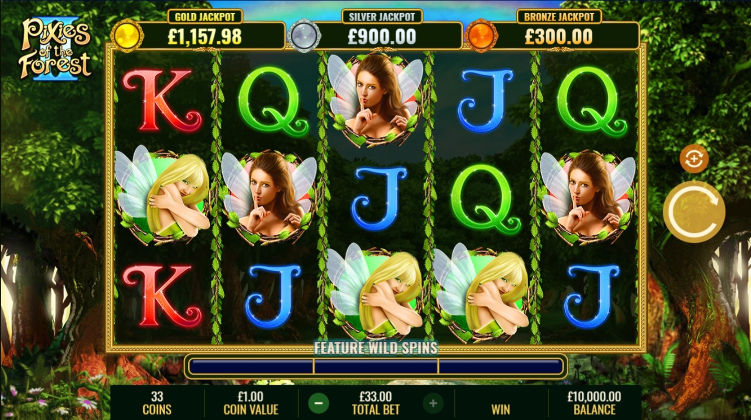 Pixies of the Forest II Slot Gameplay