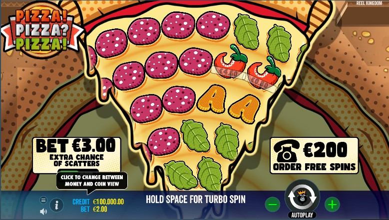 Pizza Pizza Pizza Slot Gameplay
