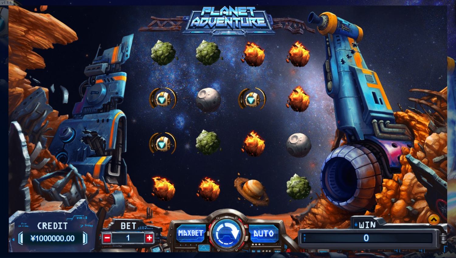 Planet Adventure Slot Gameplay