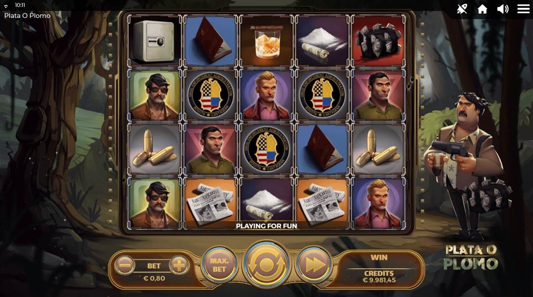 Plata o Plomo Slot Gameplay