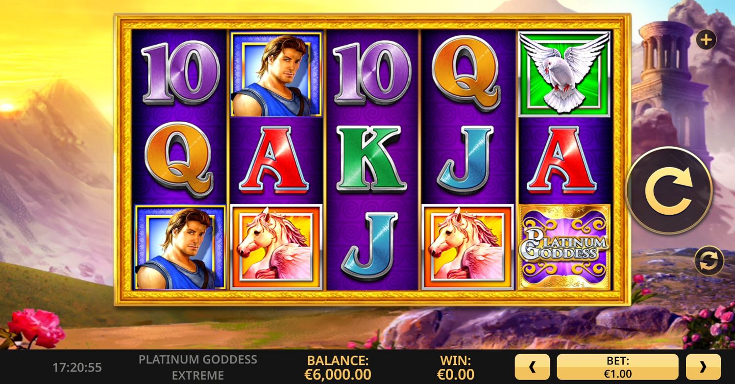 Platinum Goddess Extreme Slot Gameplay