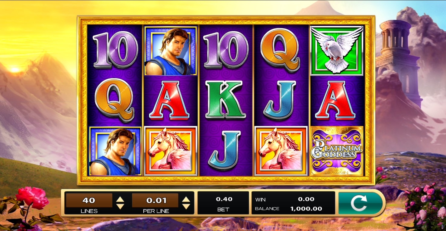 Platinum Goddess Slot Gameplay