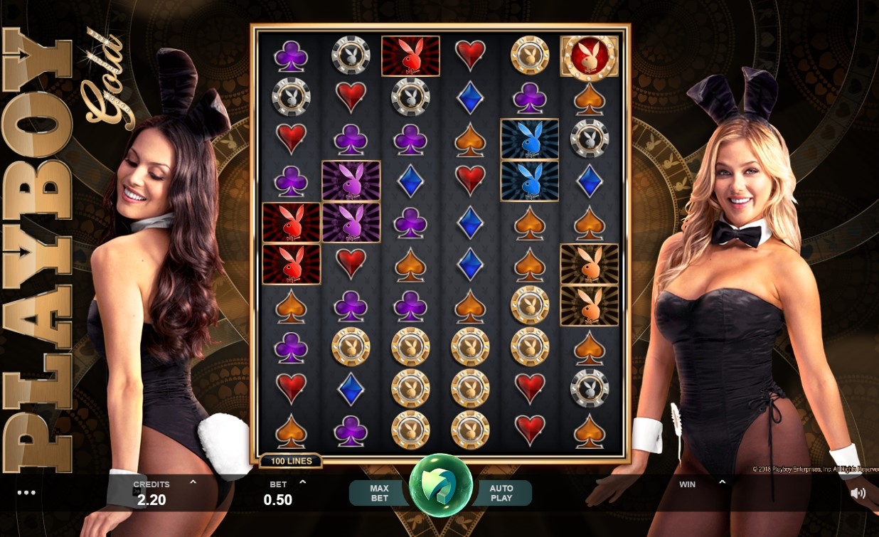 Playboy Gold Slot Gameplay