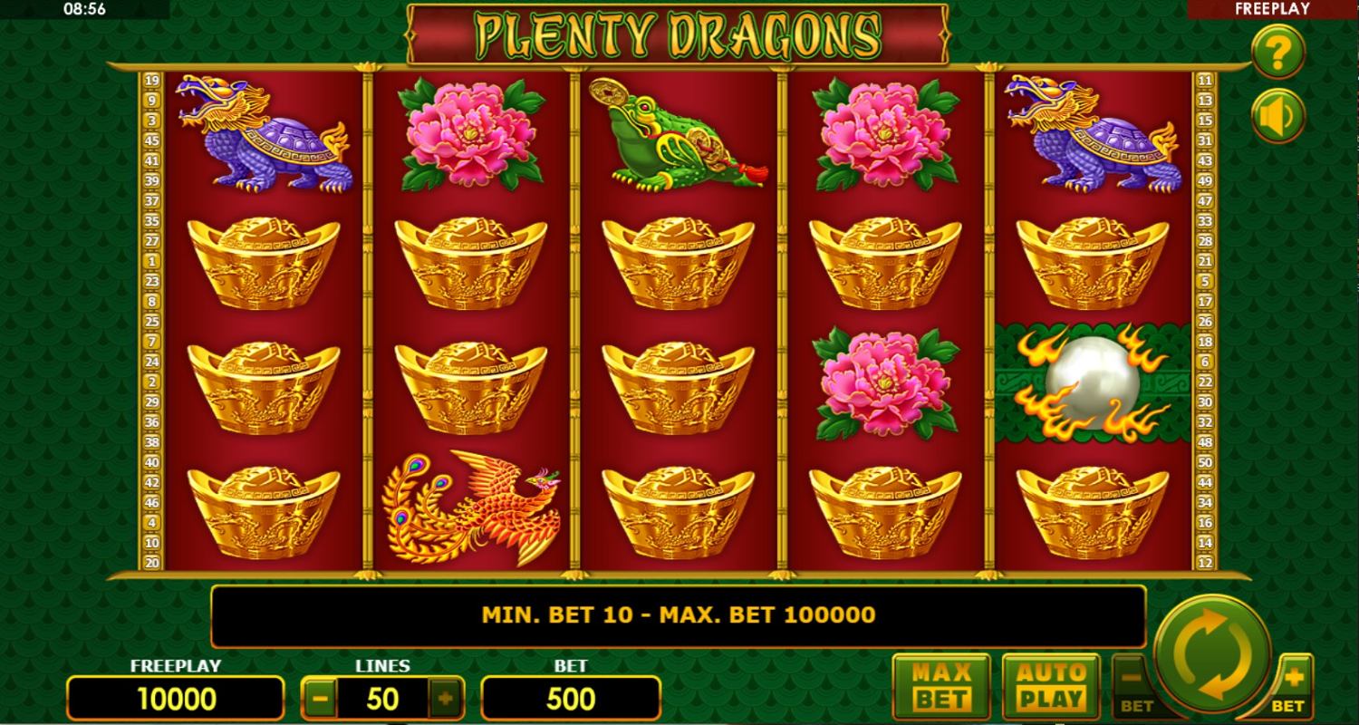 Plenty Dragons Slot Gameplay