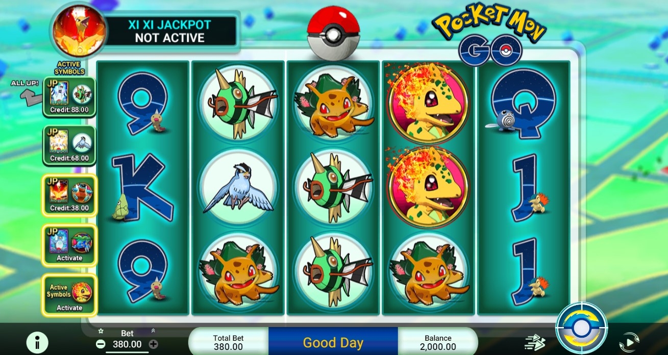 Pocket Mon Go Slot Gameplay