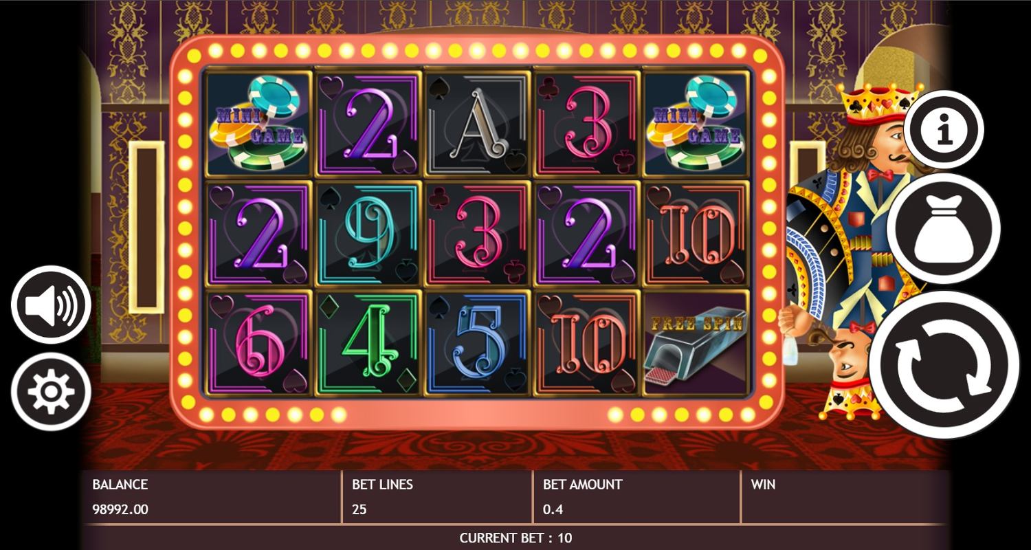 Poker King Slot Gameplay