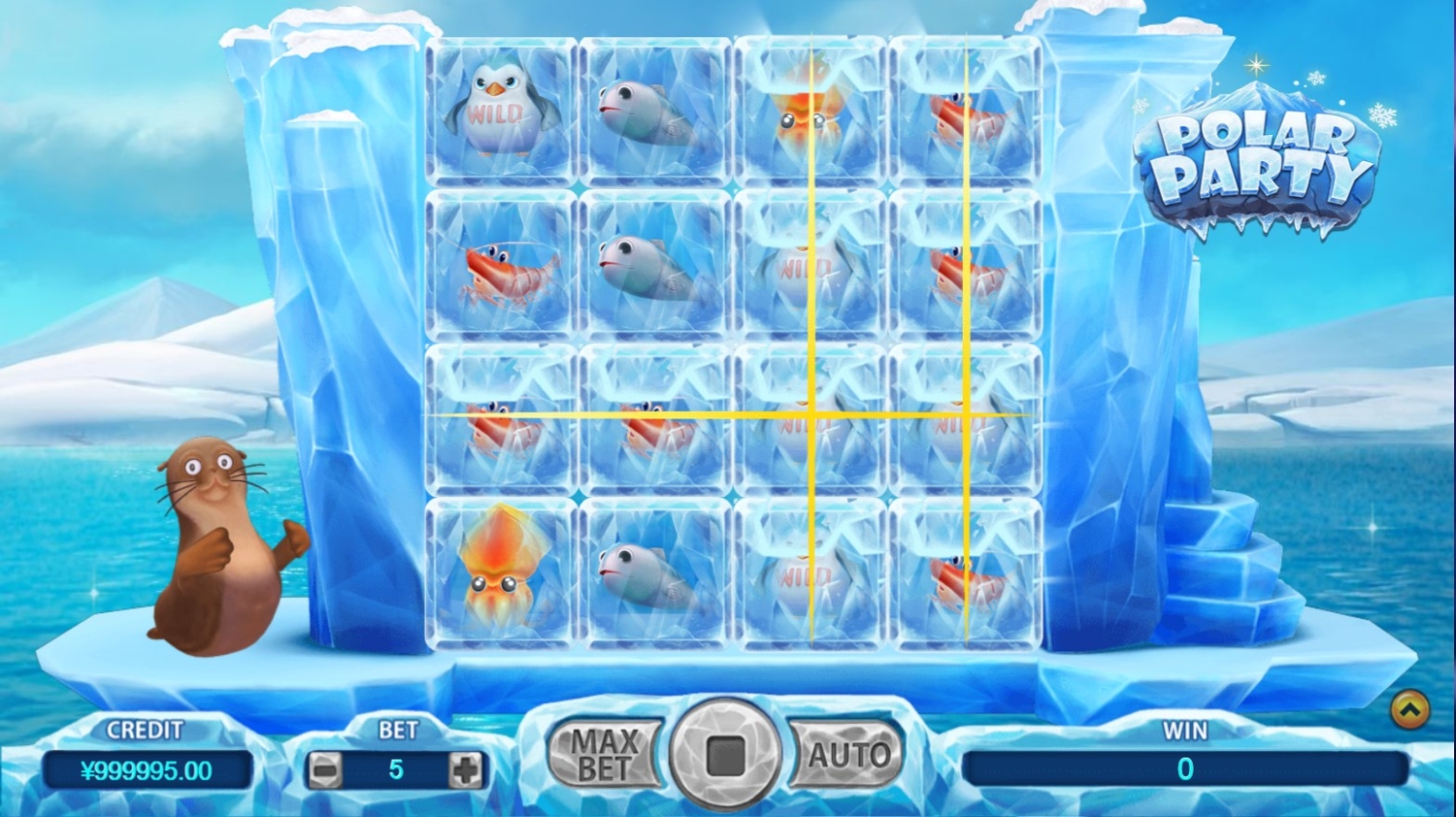 Polar Party Slot Gameplay