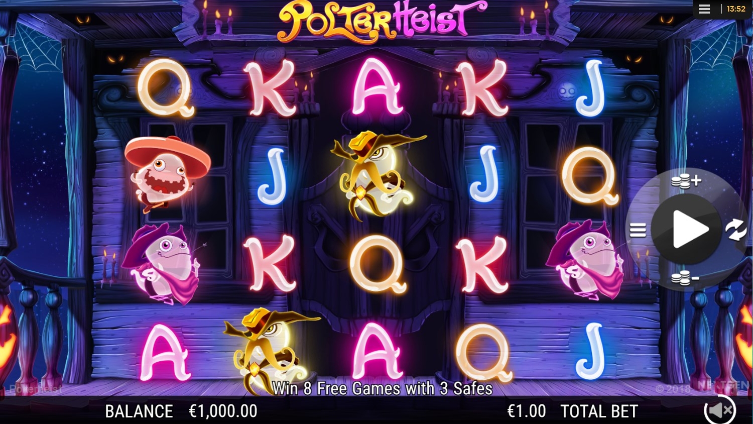 Polterheist Slot Gameplay