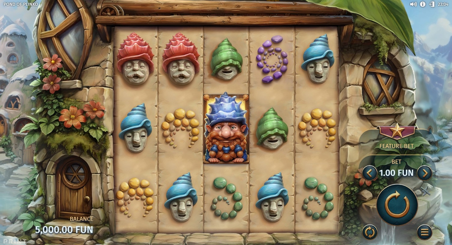 Pond of Plinko Slot Gameplay