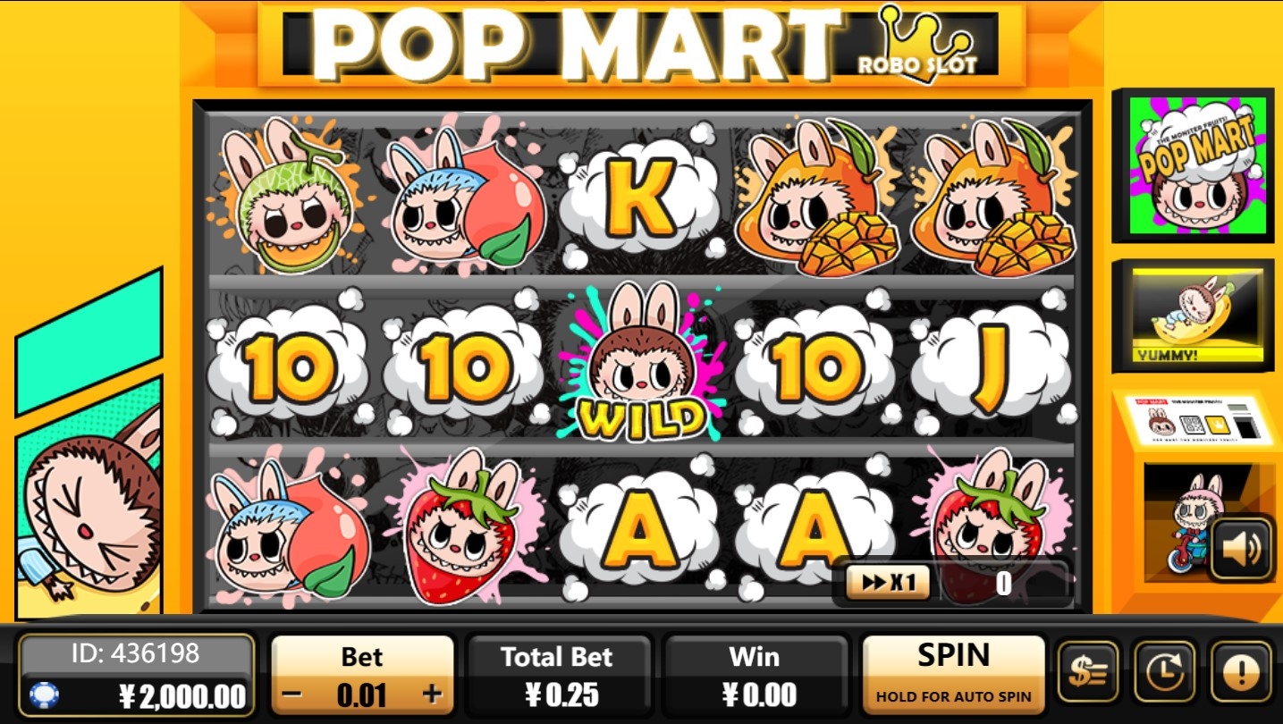 Pop Mart Slot Gameplay
