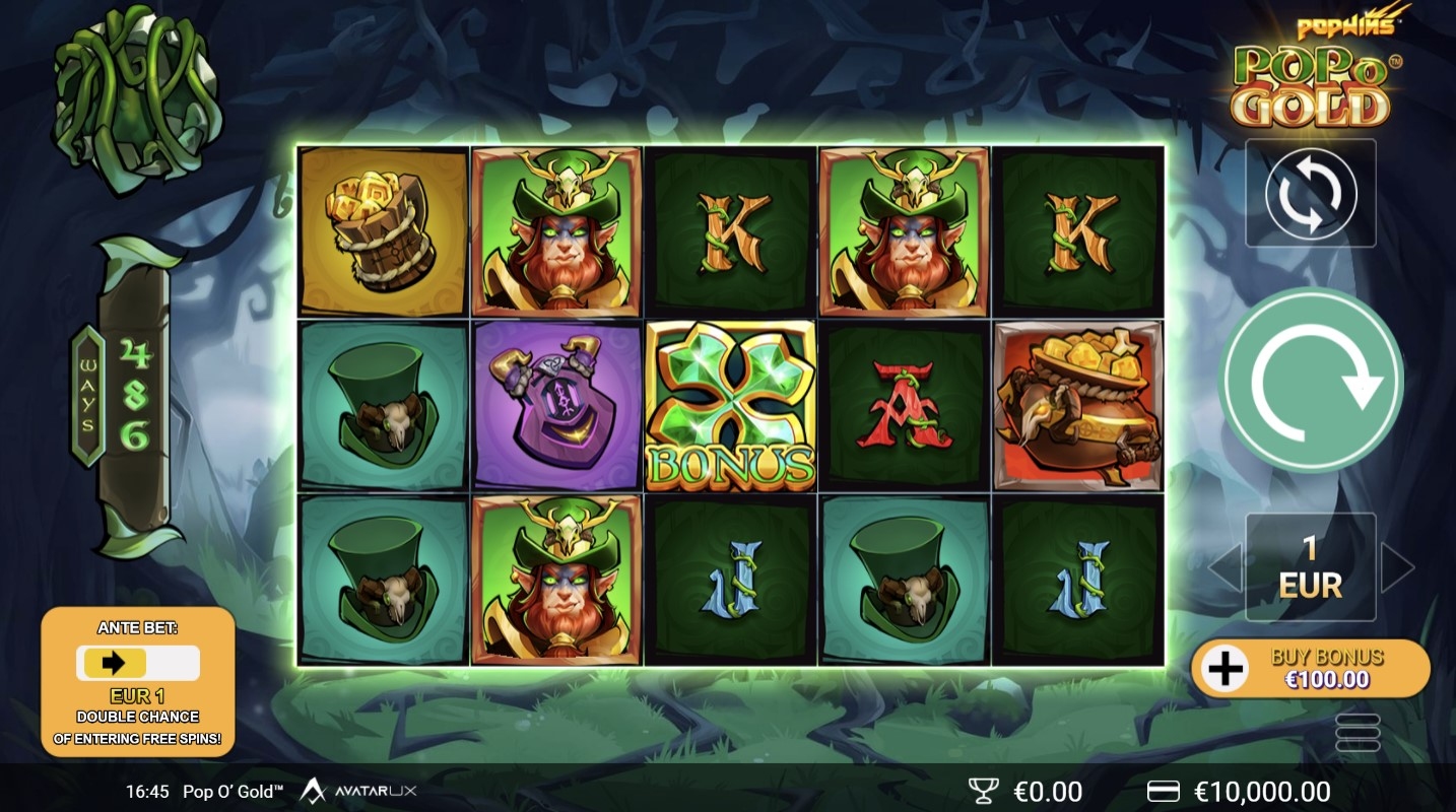 Pop O Gold Slot Gameplay