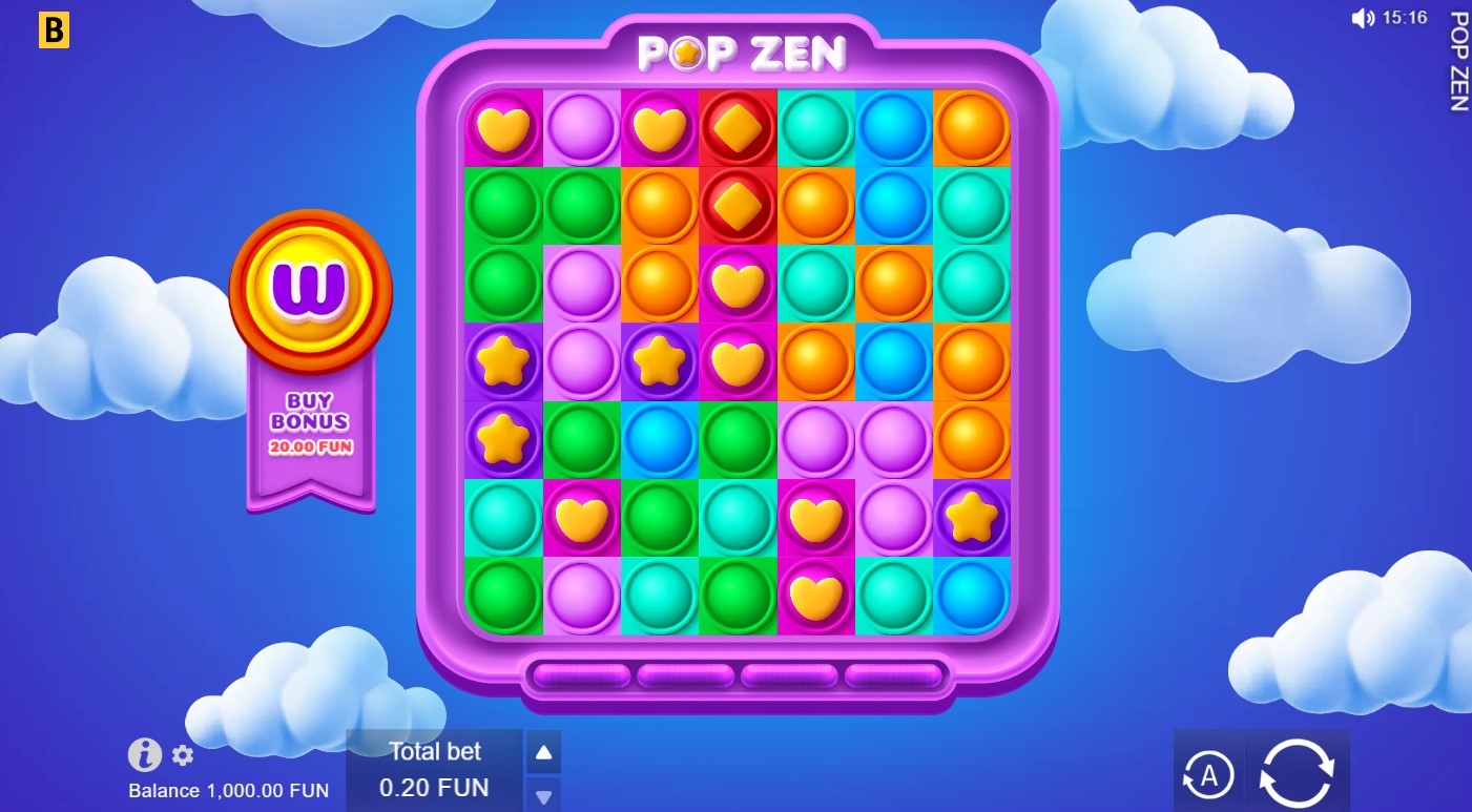 Pop Zen Slot Gameplay
