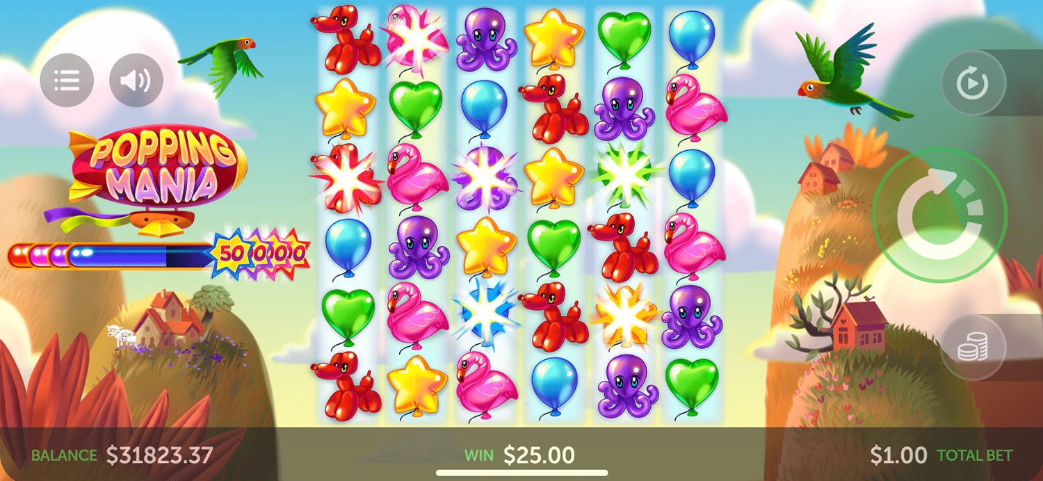Popping Mania Slot Gameplay