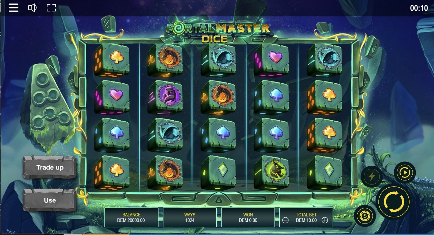 Portal Master Dice Slot Gameplay