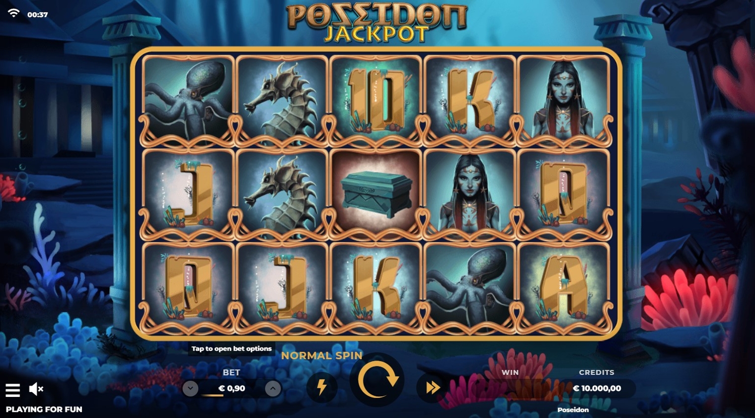 Poseidon Jackpot Slot Gameplay