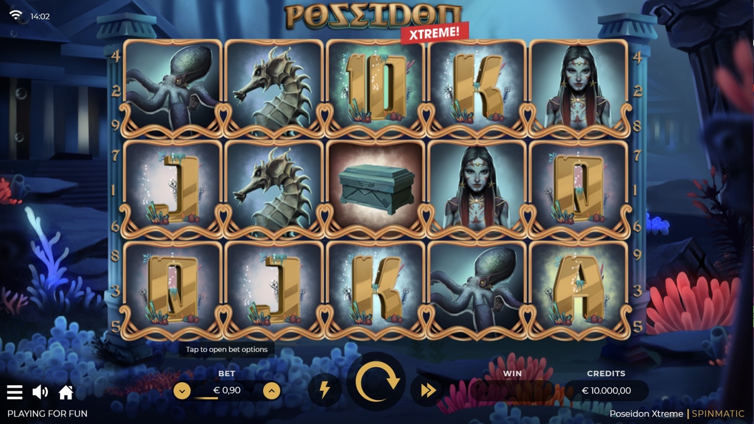 Poseidon Xtreme! Slot Gameplay