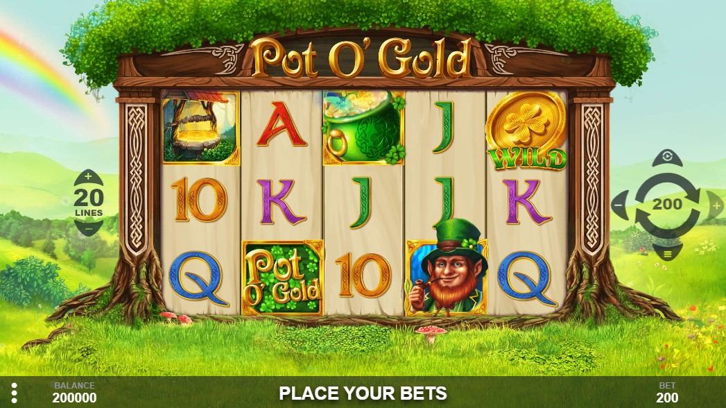Pot o' Gold Slot Gameplay