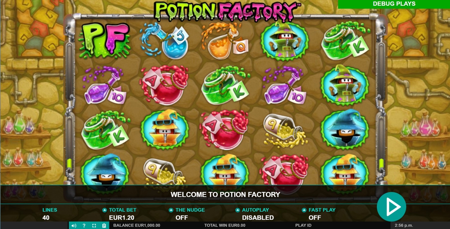 Potion Factory Slot Gameplay