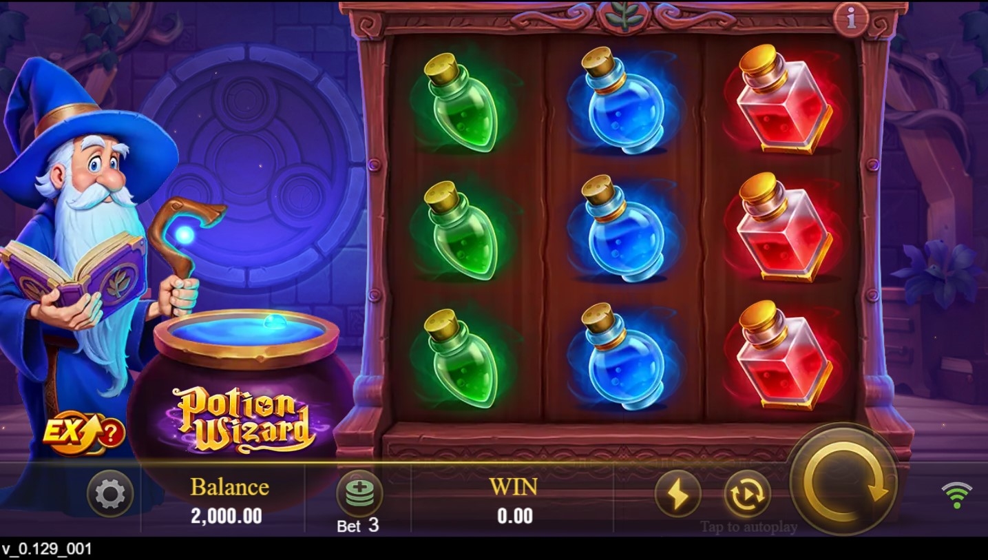 Potion Wizard Slot Gameplay