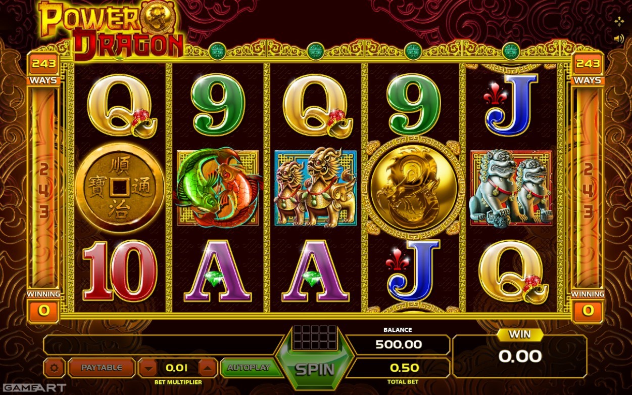 Power Dragon Slot Gameplay