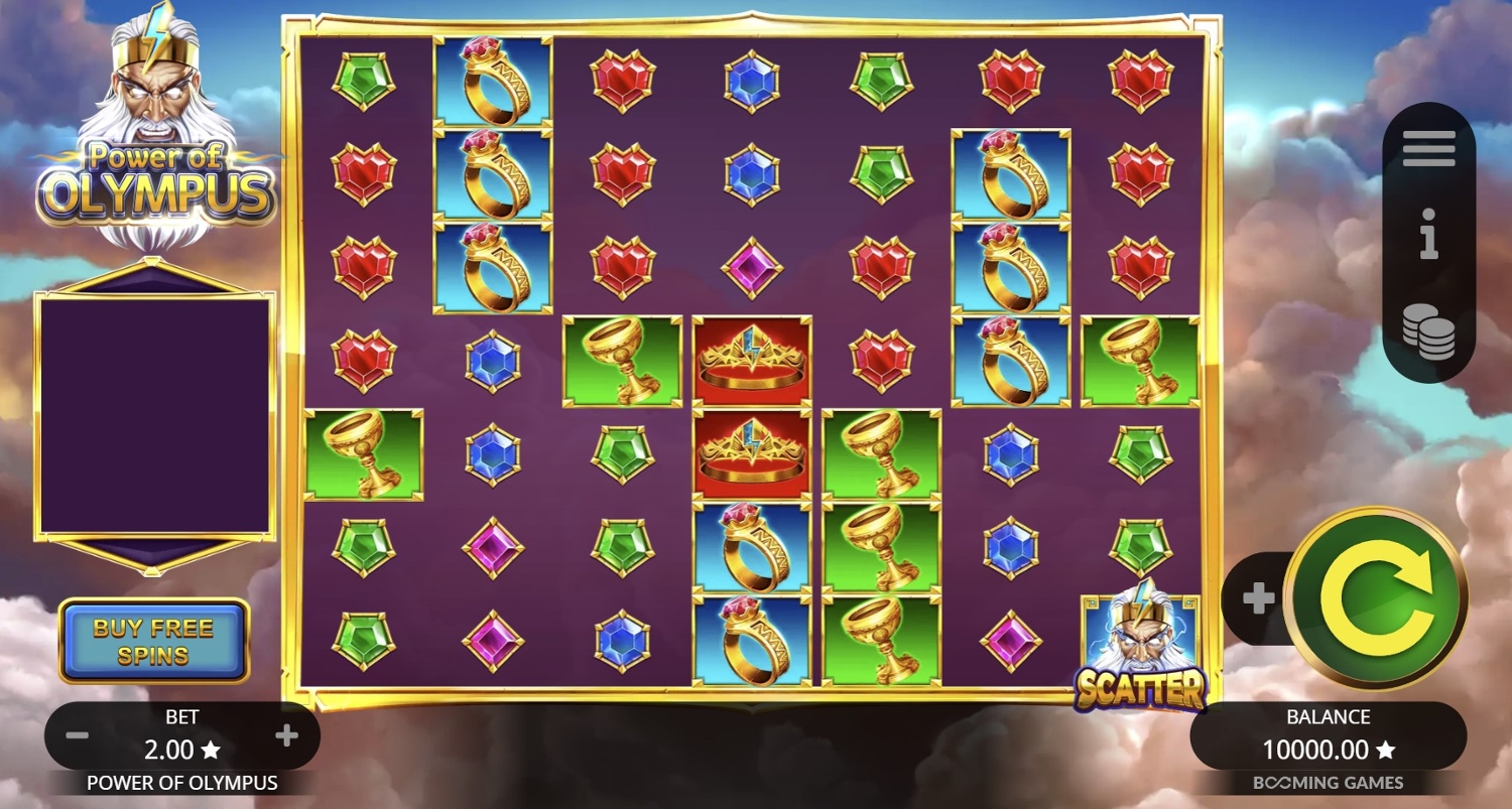 Power of Olympus Slot Gameplay