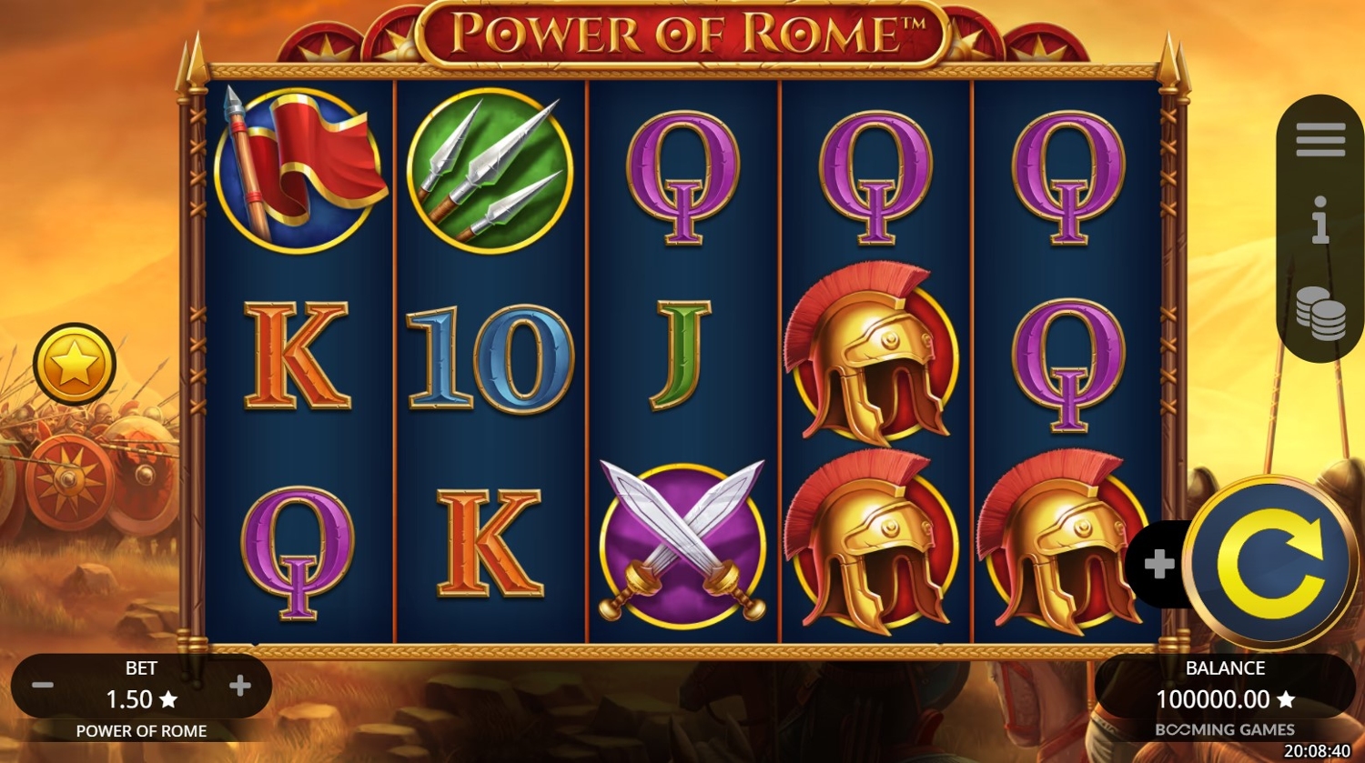 Power of Rome Slot Gameplay